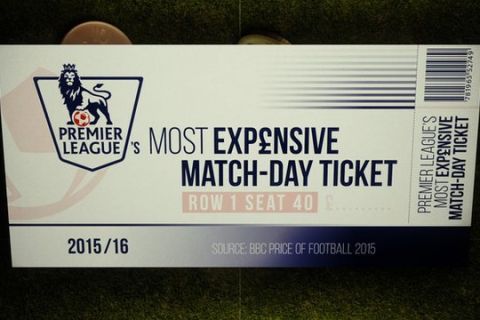 Μεγάλες διαφορές στα εισιτήρια της Premier League