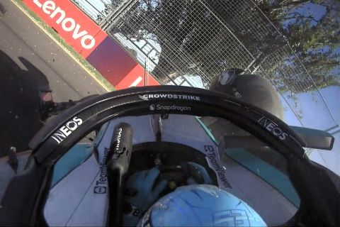 Formula 1: Το σφοδρό ατύχημα του Τζορτζ Ράσελ πριν από το φινάλε στο GP Αυστραλίας