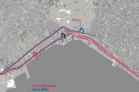 Βελτίωση της διαδρομής του 4ου Διεθνούς Νυχτερινού Ημιμαραθωνίου Θεσσαλονίκης