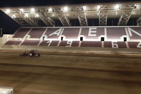 ΑΕΛ: Μέρα-νύχτα οι εργασίες στο γήπεδο της Λάρισας