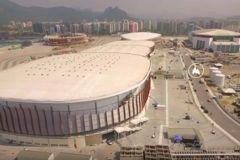 Οι εγκαταστάσεις του Ρίο με τη ματιά του drone