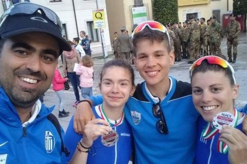 Ασημένιες οι Καλατζή/Μηλάκη στο Παγκόσμιο Κύπελλο ποδηλασίας δρόμου της Ιταλίας