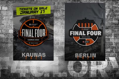 Στο Κάουνας το Final Four της EuroLeague φέτος, στο Βερολίνο την επόμενη σεζόν