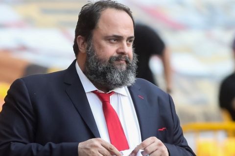 Ο πρόεδρος της ΠΑΕ Ολυμπιακός, Βαγγέλης Μαρινάκης