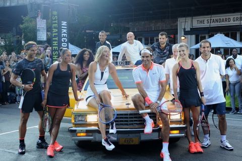 Οι σταρ του τένις αναστάτωσαν τη Νέα Υόρκη
