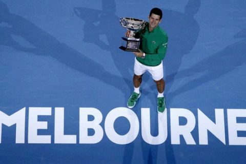 Ο Νόβακ Τζόκοβιτς στο Australian Open