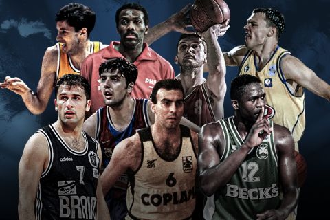 POLL: Ποια είναι η καλύτερη τετράδα στην ιστορία της EuroLeague;