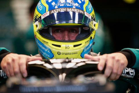 Ο Φερνάντο Αλόνσο της Aston Martin F1 Team στο GP Αυστραλίας