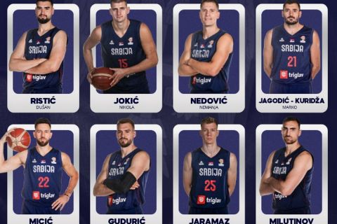 EuroBasket 2022: Μπήκε στη 12άδα της Σερβίας ο Νέντοβιτς