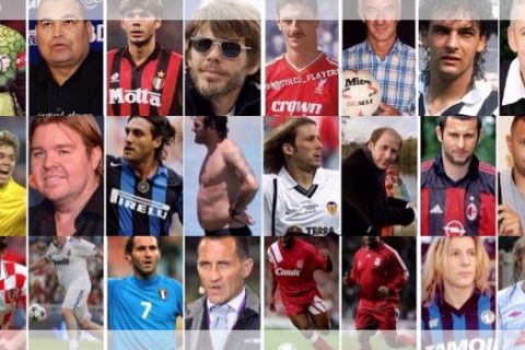 100 ξένοι ποδοσφαιριστές: Πώς ήσουν και πώς έγινες!