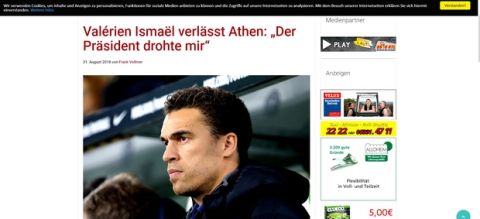 Ισμαέλ στο Sport24.gr: "Οι δυο φορές που απείλησε να με διώξει ο Απόλλων"