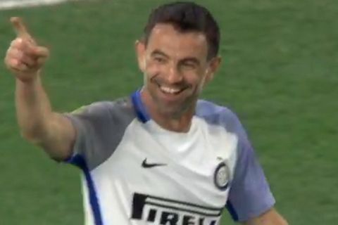 Δυο γκολ ο Καραγκούνης στο φιλικό Chelsea Legends - Inter Forever