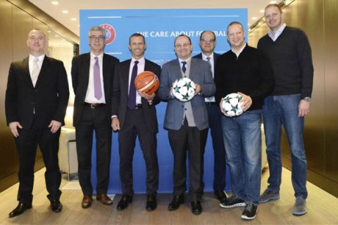 Συνάντηση της FIBA με την UEFA για τις εθνικές ομάδες