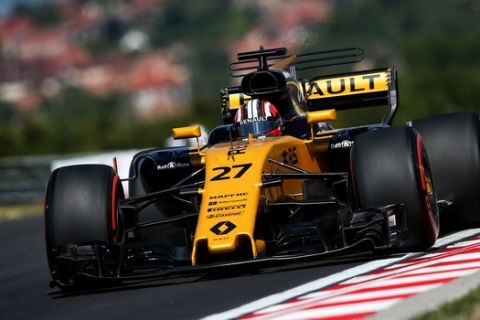 Nico Hulkenberg (GER) Renault Sport F1 Team RS17.
Hungarian Grand Prix, Friday 28th July 2017. Budapest, Hungary.