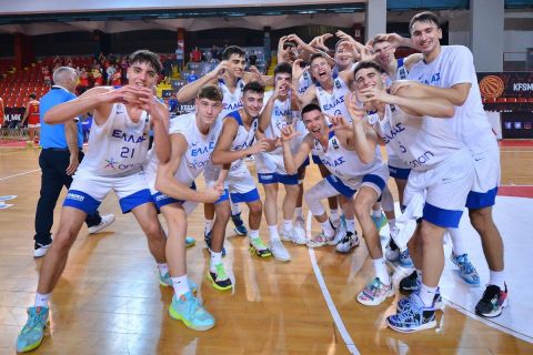 Ελλάδα - Ισπανία 75-47: Υπερηχητική πρεμιέρα για την Εθνική Παίδων στο EuroBasket U16