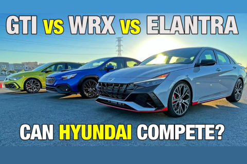 Κι όμως! Το Hyundai Elantra N είναι πιο γρήγορo από τα VW Golf GTI και Subaru WRX