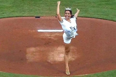 Δεν κάνει για μπέιζμπολ η Miss Texas