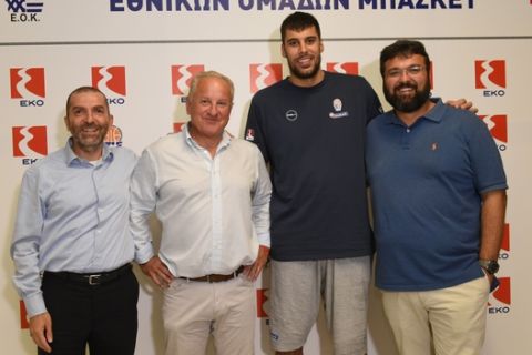 Η ΕΚΟ ευχήθηκε ΚΑΛΗ ΕΠΙΤΥΧΙΑ στην Εθνική Ομάδα Μπάσκετ για το EUROBASKET 2017!