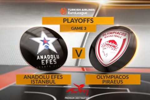 Το τρομερό trailer της EuroLeague για το Game 3 του Ολυμπιακού με την Αναντολού Εφές