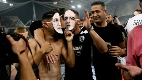 12/05/2018 AEK Vs PAOK for Greek Cup final game season 2017-18 in OAKA Stadium in Athens - Greece

Photo by: Georgia Panagopoulou / Tourette Photography