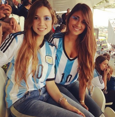 Η γούρικη selfie των Αργεντίνων Wags