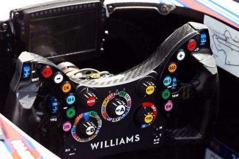 Πόσα κουμπιά/διακόπτες έχει ένα τιμόνι της F1;