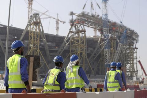 Εργοτάξιο στο Κατάρ