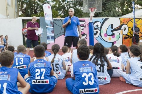 Πρώτος αθλητικός σταθμός το Καστελλόριζο για τους 'LG Αθλητές του Αύριο' σε συνεργασία με το Giannakis Academy