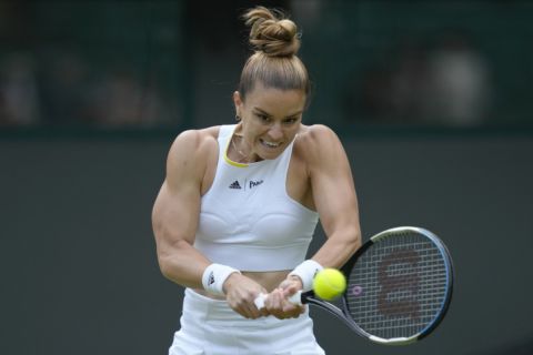 Wimbledon: Με καθυστέρηση ο αγώνας της Σάκκαρη με την Κόστιουκ λόγω βροχής