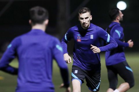 Προπόνηση της Εθνικής Ανδρών ενόψει των αγώνων με Ισπανία και Κόσοβο | 8 Νοεμβρίου 2021