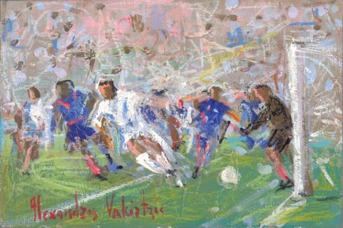 Όταν το ποδόσφαιρο συναντά την τέχνη στο Χαλάνδρι