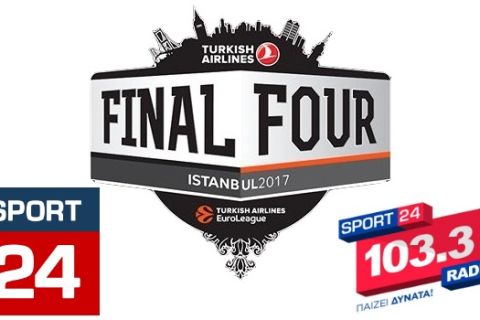 Το Final 4 της EuroLeague σε Sport24 Radio 103,3 και Sport24.gr!