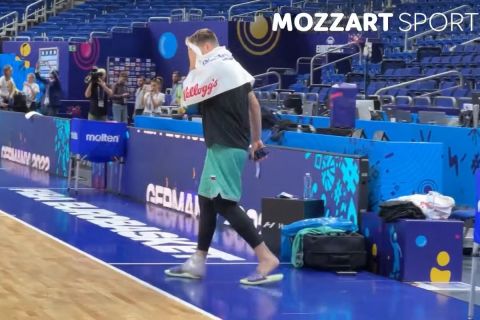 EuroBasket 2022, Σλοβενία: Με πάγο στον αστράγαλο ο Ντόντσιτς, καμία ανησυχία για το ματς με την Πολωνία
