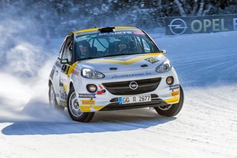 Partner with power: Opel continues successful promotion of young rally talent in Europe with Opel ADAM Cup and R2 rally models.