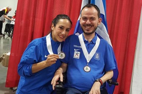 Χάλκινο μετάλλιο ο Πολυχρονίδης στο Παγκόσμιο Όπεν του Κάνσας