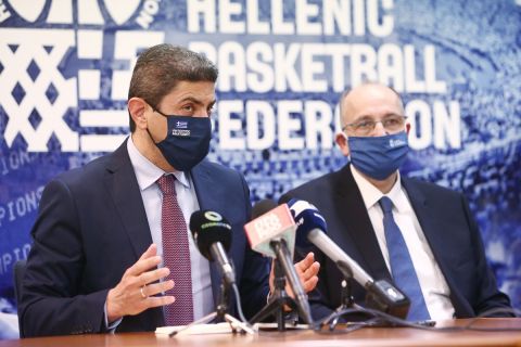 Λιόλιος: "Απόλυτη συνεργασία με τη FIBA και το Υφυπουργείο Αθλητισμού"