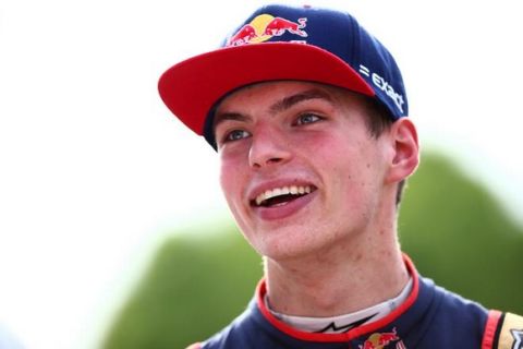 SHANGHAI, CHINA - APRIL 17: Max Verstappen of Netherlands and Scuderia Toro Rosso in the Paddock during the Formula One Grand Prix of China at Shanghai International Circuit on April 17, 2016 in Shanghai, China.  (Photo by Dan Istitene/Getty Images)