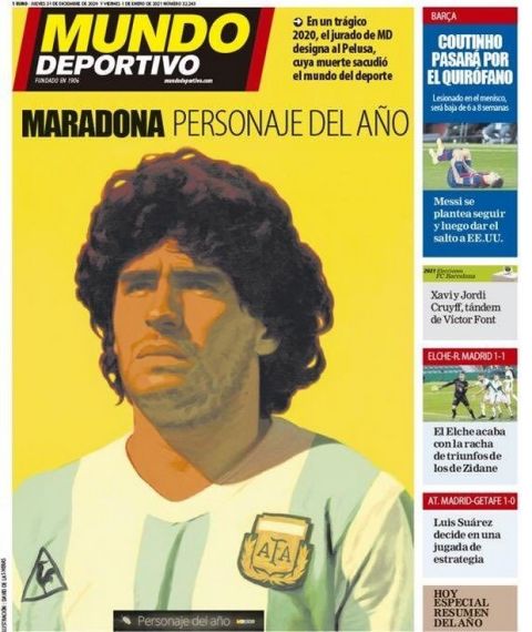 Το πρωτοσέλιδο της Mundo Deportivo