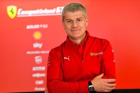 Ο διοικητής του αγωνιστικού τμήματος GT της Ferrari, Αντονέλο Κολέτα