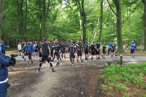 Τρέξιμο στο δάσος για τους παίκτες