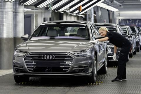 Audi A8: Production at Audi Neckarsulm