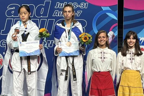 Χάλκινο μετάλλιο η Κριατσιώτη στο Παγκόσμιο πρωτάθλημα εφήβων/νεανίδων της Σόφιας