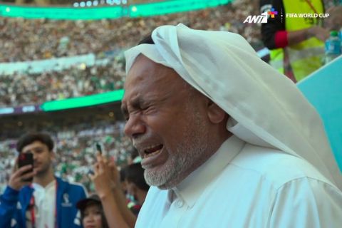 Μουντιάλ 2022, Αργεντινή - Σαουδική Αραβία: Το κλάμα του Σαουδάραβα για τη μεγάλη έκπληξη της ομάδας του