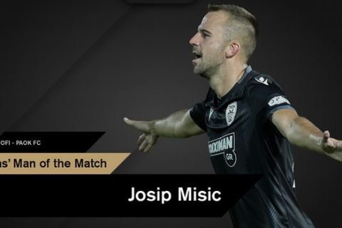 ΠΑΟΚ: Fans’ Man of the Match με τον ΟΦΗ ο Μίσιτς