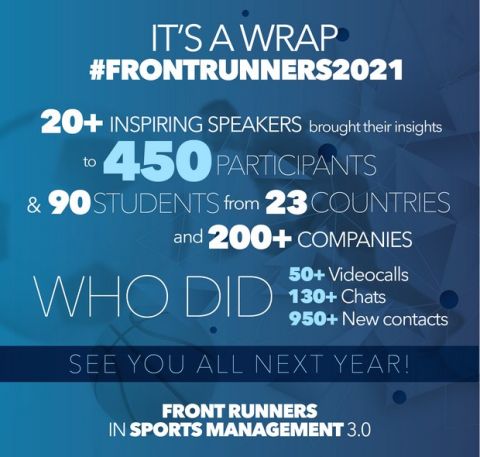 Πάνω από 20 σπουδαίοι ομιλητές & 450 συμμετέχοντες από 23 χώρες στο Front Runners 3.0