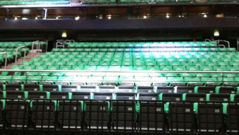 Καταπράσινη η Zalgirio Arena 