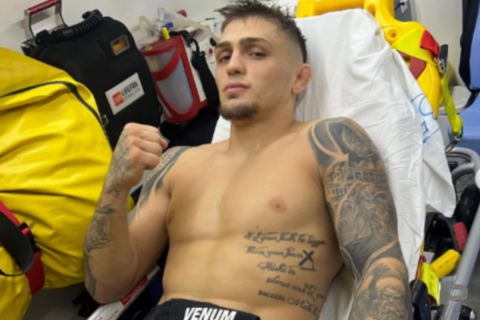 Γιωρίκας Πιλίδης: Σοβαρός τραυματισμός στον πρώτο του αγώνα MMA, νίκησε παρά το κάταγμα θώρακα