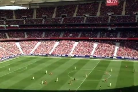 Πάνω από 60.000 θεατές στο "Wanda Metropolitano" για το Ατλέτικο - Μπαρτσελόνα στις γυναίκες