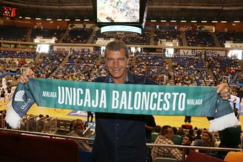 Ο Μπαντέρας στηρίζει την Μάλαγα για την κατάκτηση του EuroCup