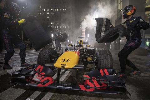Από τη Νέα Υόρκη στο Μαϊάμι με μια F1 ο Πέρεζ της Red Bull